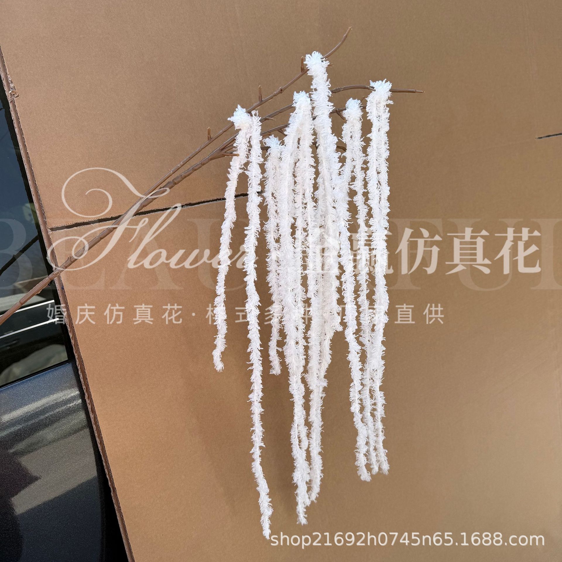 Boda Mori Simulación de flores y plantas verdes Pico de bambú Hierba Simulación de plantas verdes de invierno espárragos Plantas de simulación Escenografía de plantas verdes falsas