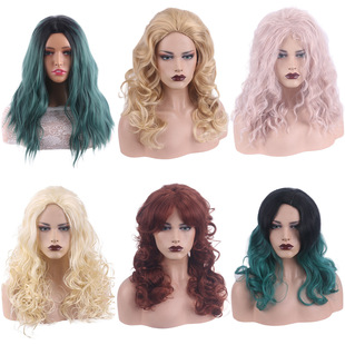 �羳���Q�ٰl �W��Ůʿ�зֶ̾���ɫ����COS�^�� ���N�¿���l