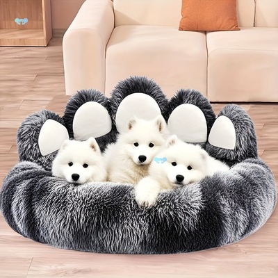 Soft And Cozy Bear Paw Pet Bed Sleep Solutions For Dogs And|ru