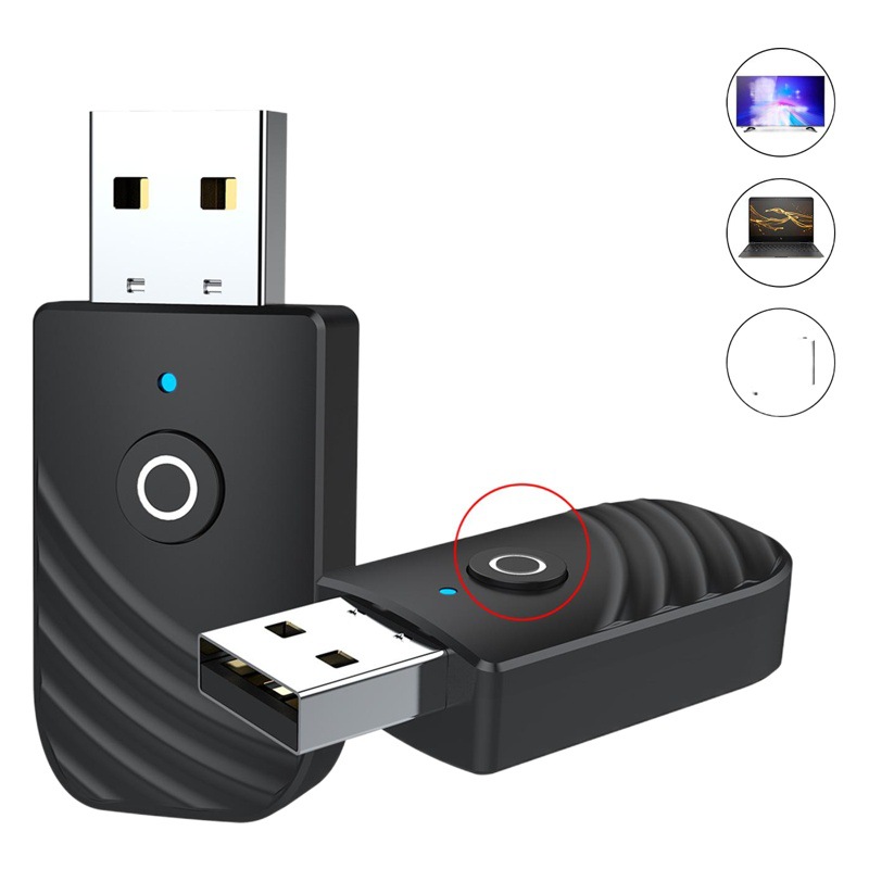 Nuevo 5,0 transmisor receptor de audio Bluetooth tres-en-un adaptador USB TV ordenador Coche SY319