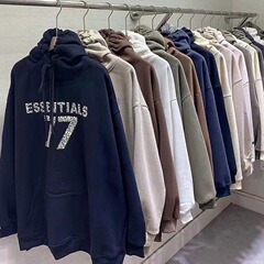 愛依服重ポンド高街潮牌帽子とベルベットの女性秋冬カップルカジュアルコート女装卸売り