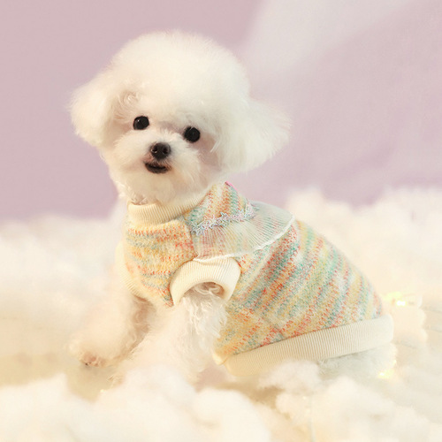 Dog Clothes Autumn and Winter Puppy Autumn Teddy Summer Pomeranian Autumn Warm Autumn Bichon Frize Winter Pet Winter Clothes