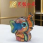 木质大象木雕刻手机链