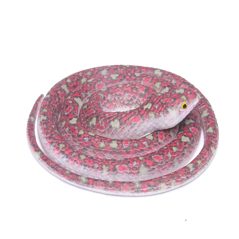 70CM 새로운 부드러운 고무 필드 뱀 스타일 7