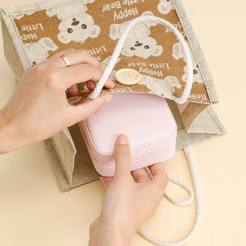 Фирменный аксессуар, футляр для хранения, ручная система хранения, серьги, ожерелье, кольцо, простой и элегантный дизайн