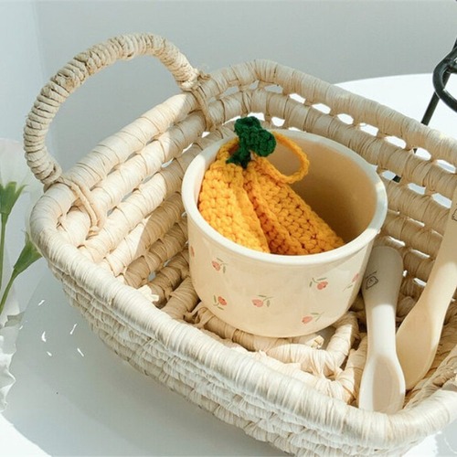 Baby food bowl ceramic infant and toddler sealed thermal insulation dustproof cover portable fresh-keeping children's bear tableware with scale