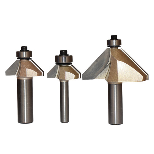 Woodworking tool milling cutter Inspur professional grade 45 degree bevel cutter power tool trimming machine bakelite milling