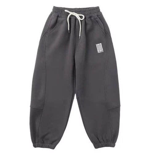 Men's Padded Corduroy Winter Thick Medium and Large Children's Loose Matchable Casual Trendy Sport Pants