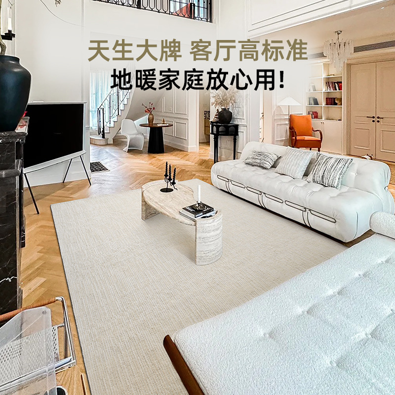 Fábrica de fuente de lana alfombra doméstica sala de estar sofá mesa de té mantas antisucias fáciles de cuidar mantas de cama personalizadas