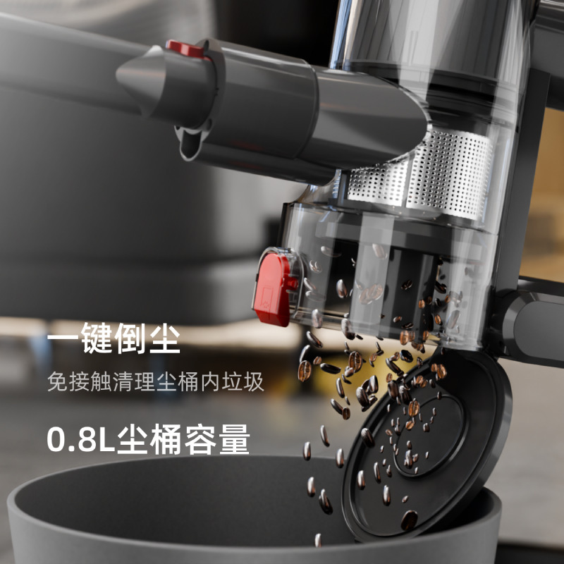ペットの毛を吸うための国境を越えたブラシレス掃除機、家庭用大吸引ハンドヘルド垂直ワイヤレス多機能ダニ除去機|undefined