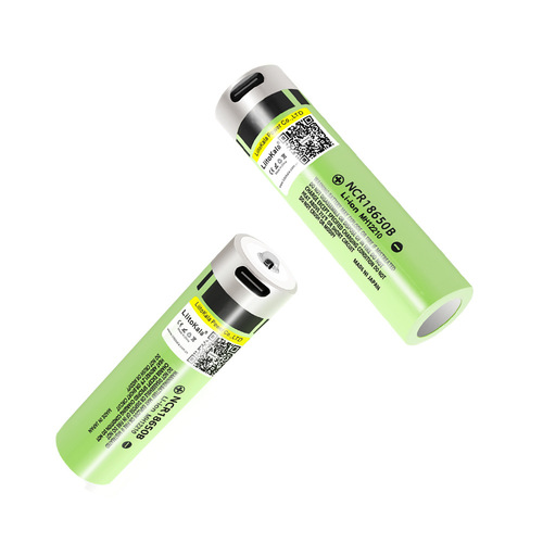 LiitoKala USB-34B 18650 3400mAh 3.7V lithium battery Type-C charging