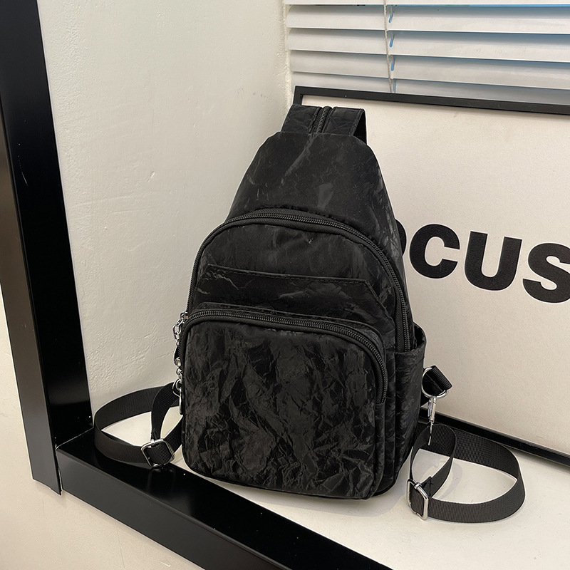 2024 nueva moda multifuncional multifuncional mochila casual pequeña para mujeres tres bolsas de pecho ligeras bolsas de hombro multicapa