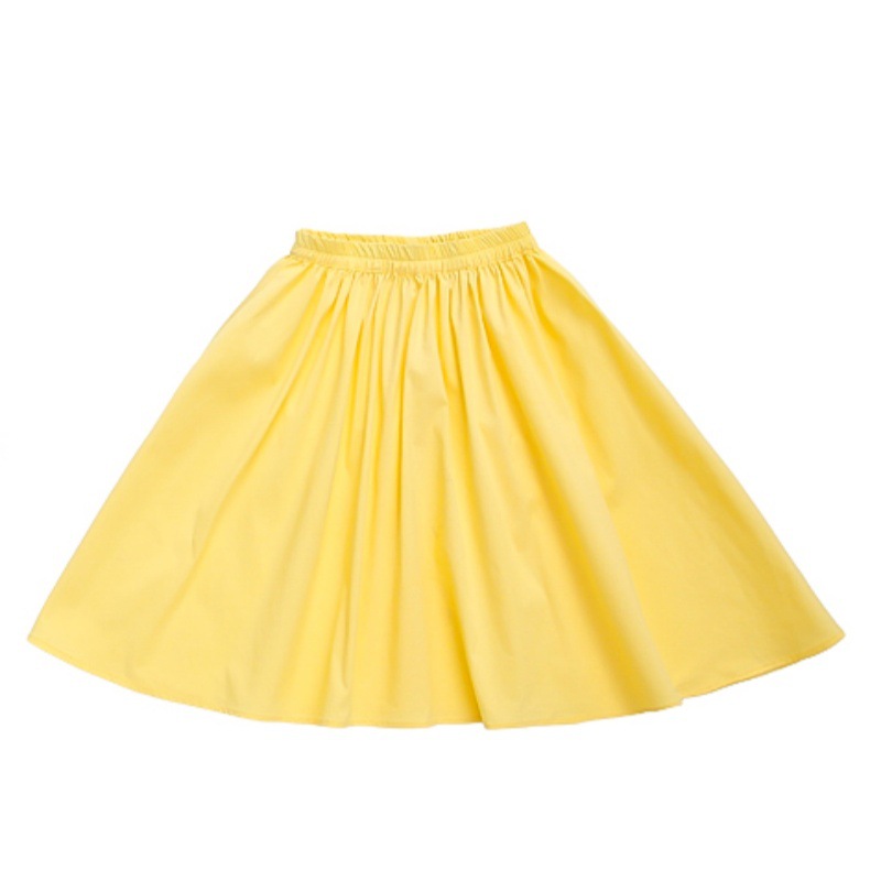 Jupe de buste jaune / 100cm