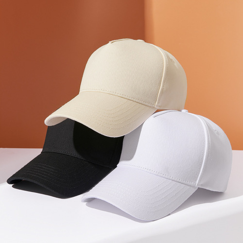 New Four Seasons Solid Color Five-Page Flannel Duckbill Hat for Men and Women, Fashion Casual Matchable Sports Five-Page Personality Duckbill Hat