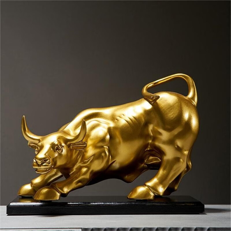 Bullettuce animal Tauro Decoración Luz de lujo sala de estar vino gabinete TV gabinete de escritorio decoración regalo correo Masculino