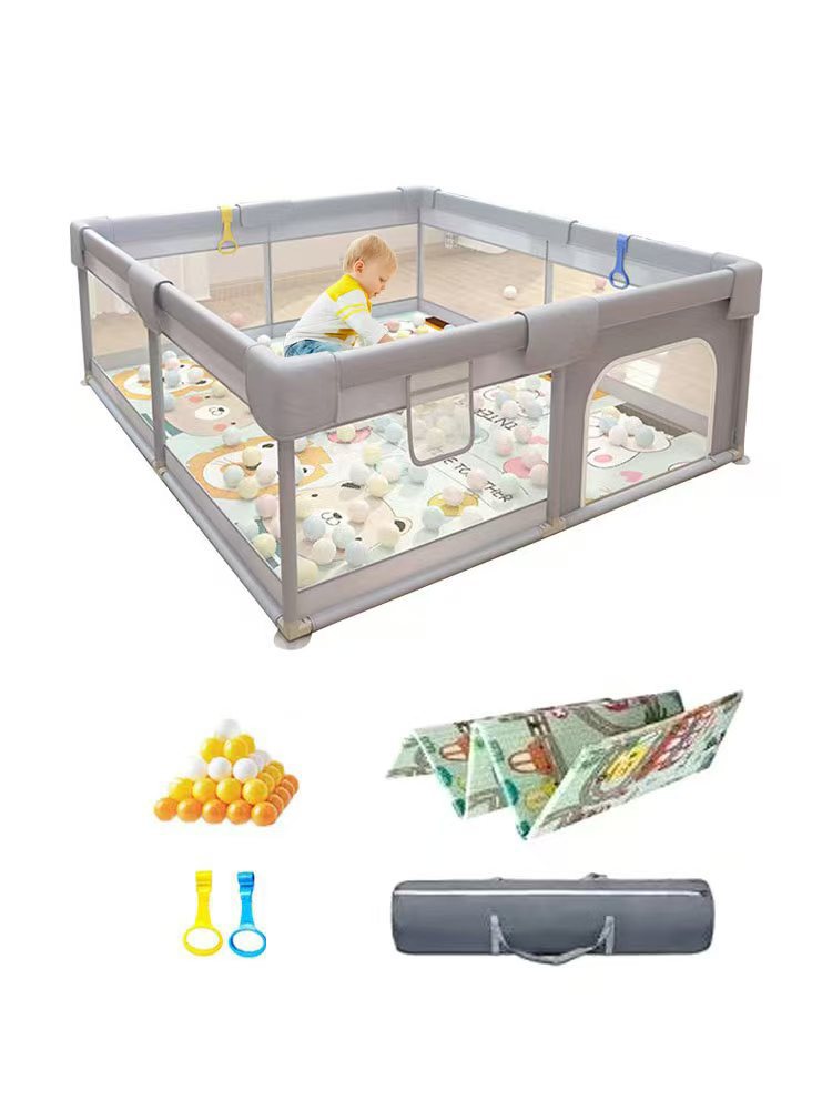 Babies vallas vallas bebés sala de estar suelo crawler cojín de escalada vallas de protección para bebés barras de juegos domésticos interiores