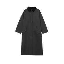 ZG外贸秋季新款 女装 欧美风时尚百搭设计 风衣 4341708