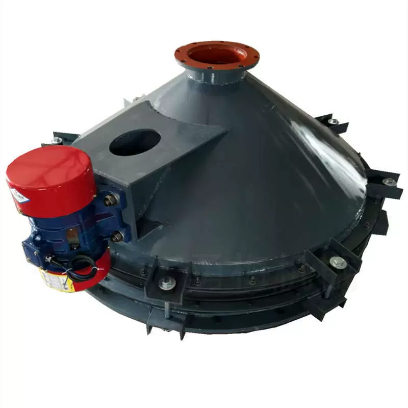 新乡勇梅粉料 粒料破拱装置振动料斗 圆形仓底活化震动斗