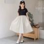 韩国夏季短袖大童裙子