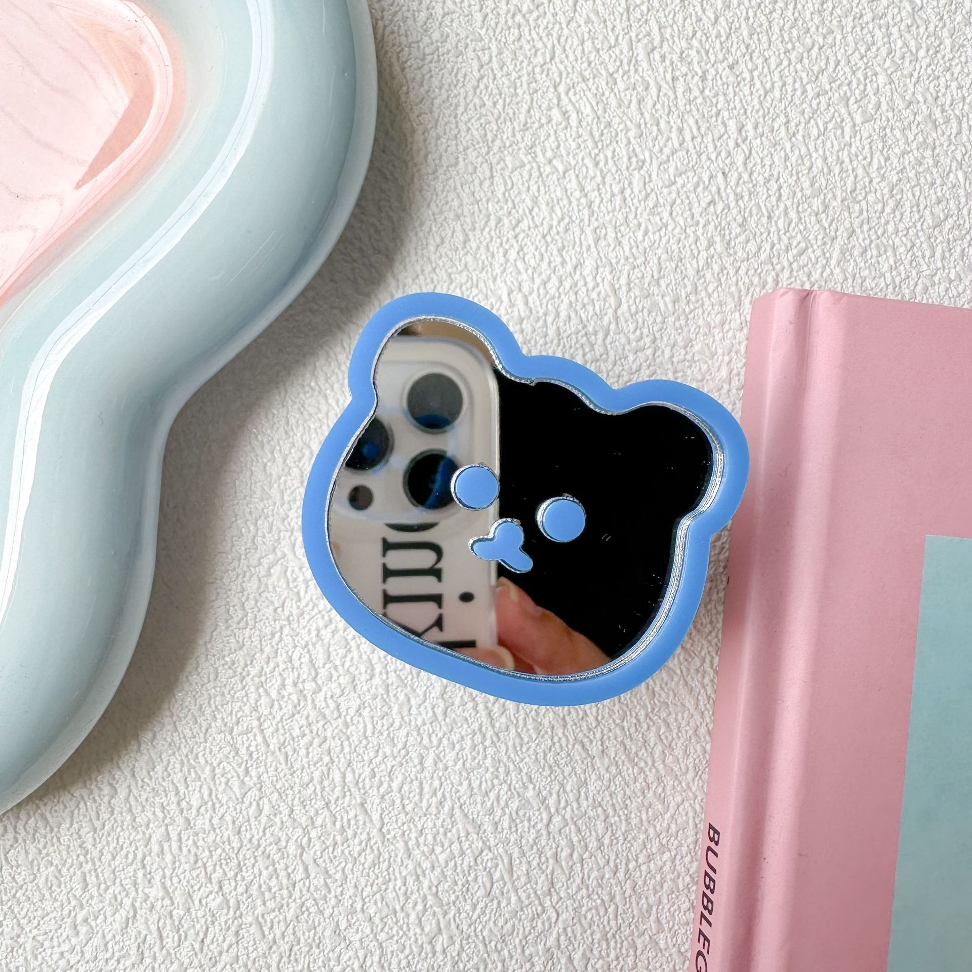 35g Weight Universal Applicable Brands Mobile Phone Holder Classification Plastic Material Bear Pattern Cute Style Cute Bear Plastic Universal Phone Cases 8