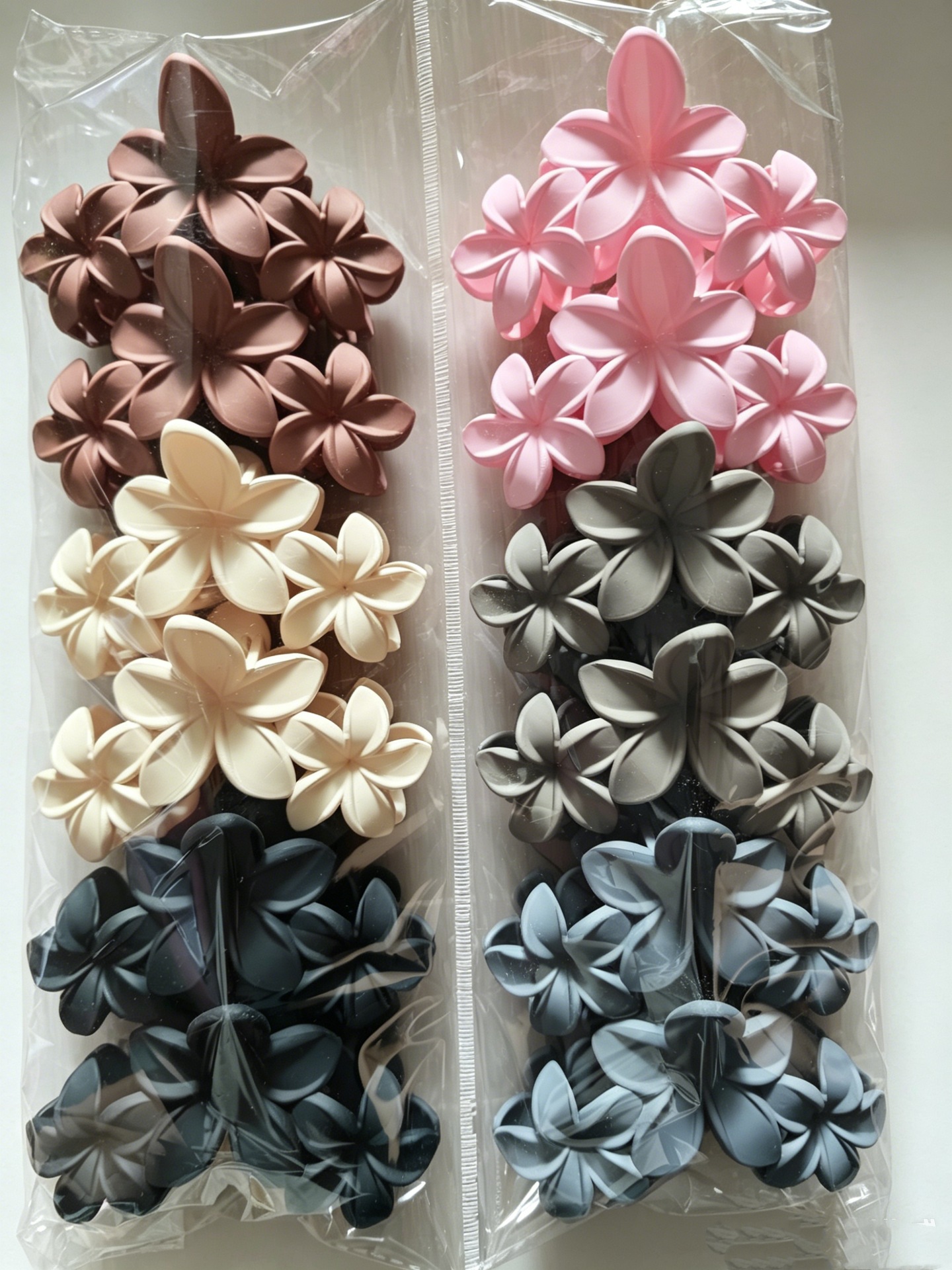 Vacancias de verano transfronterizas huevo flor clip para el cabello de mujeres tarjeta de sensibilidad avanzada 2026 nuevo conjunto de adornos para el cabello de flores laterales image 25