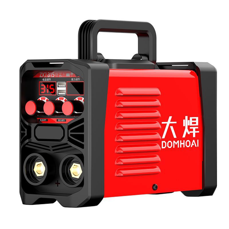 250 soldadora doméstica 315 máquina de soldadura industrial de alta potencia multiplaca 220V380V doble voltaje accesorios completos image 5