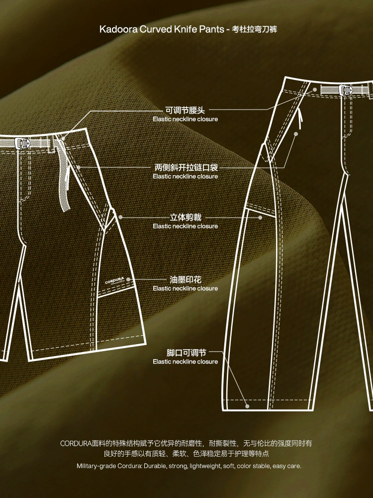Мужская одежда Jie Zhan | CORDURA® DuPont Cordura сигнальные штаны 26 весна-лето, шорты-каблук BoxyFit, брюки