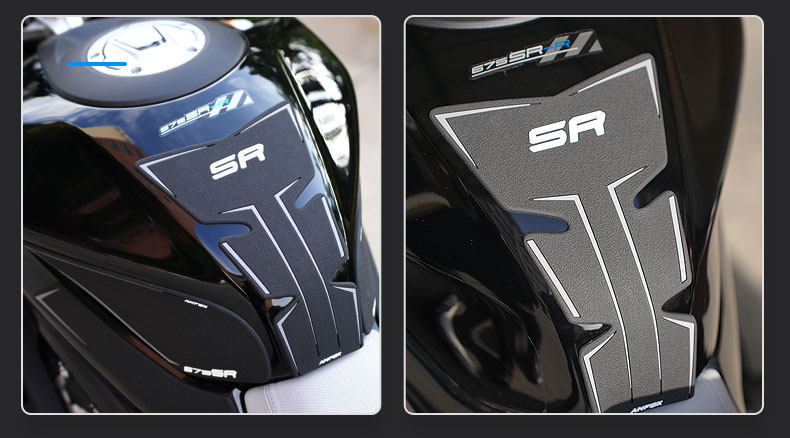 Suitable for CFMOTO 675SR-R modification: anti-slip fuel tank stickers, fishbone stickers, body protection stickers, film, 675SR accessories