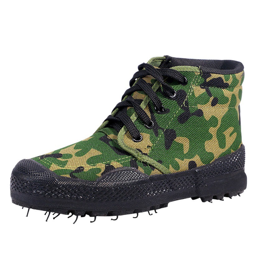 Non-Slip Rubber-Soled Liberation Shoes, Labor Protection Construction Site Shoes, Low-Top Canvas Shoes, Training Shoes, High-Top Farm Shoes, Fleece-Lined Cotton Shoes