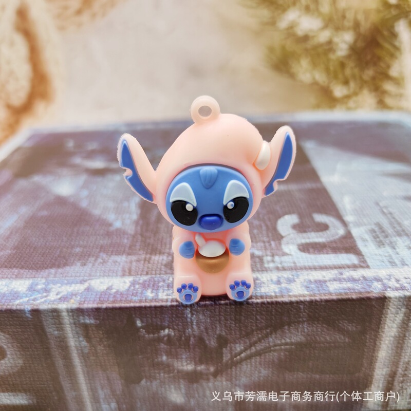 新しいステッチキーホルダーペンダントクロスボーダーグリーディスデザートステッチ人形スクールバッグペンダントブラインドボックス人形|undefined