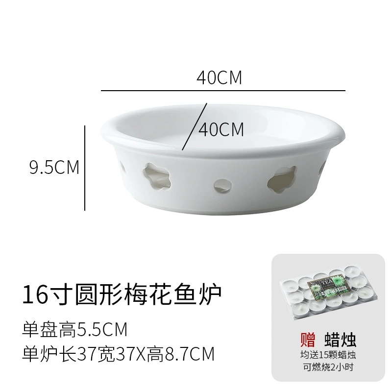 Candle, thermos, ceramic tableware, heat preservation