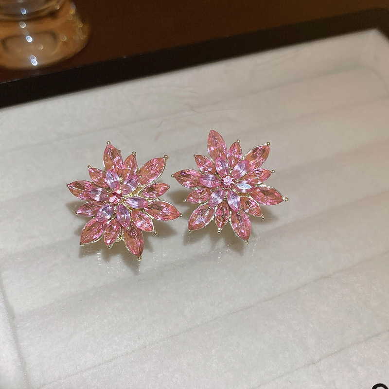 105#Steel needle-golden-pink