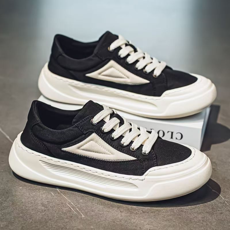 Zapatos de hombre zapatos de lona transpirables de invierno 2026 nuevos zapatos deportivos casuales de altura baja para hombres zapatos de suela suave versátiles