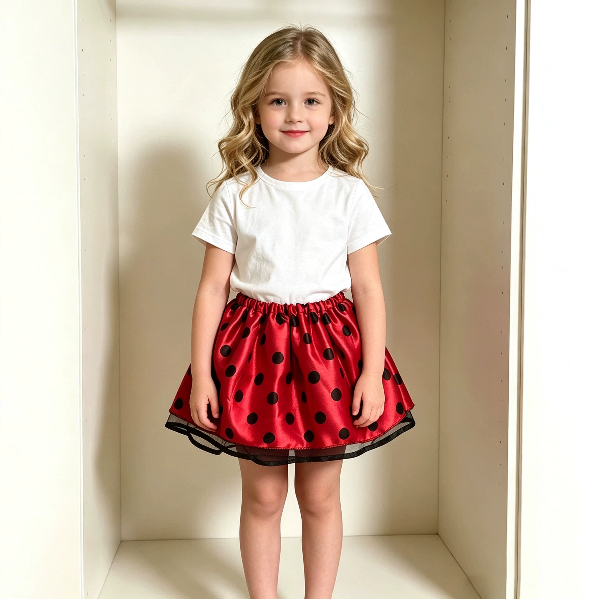 In-stock supply of children's tutu skirts, princess printed mesh skirts, three-layer half-length tutu mesh skirts