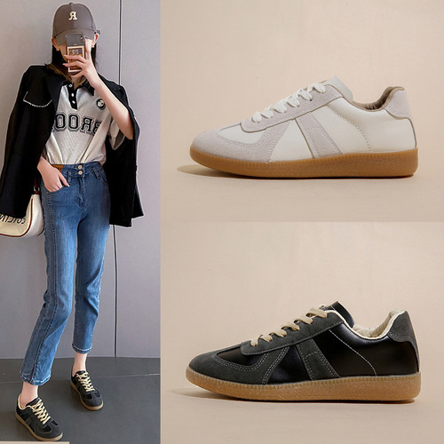 Women's and Men's Couple's Shoes 2025 Spring Summer Breathable Ins Trend Running Casual Platform Shoes D02