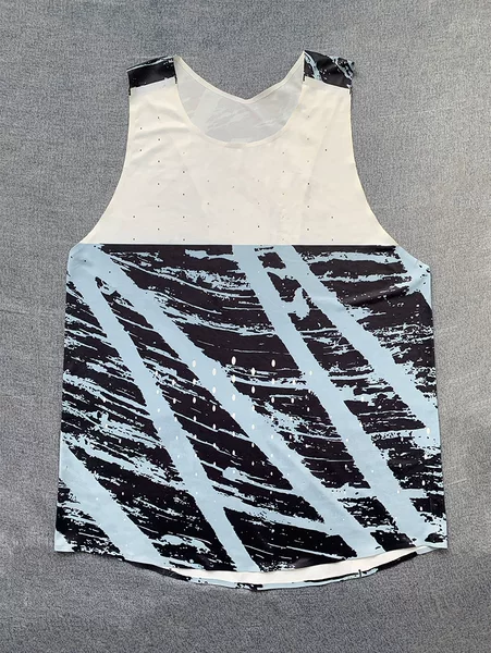 Sports Wind Tunnel Vest Men's Summer High-Elastic Quick-Drying Competition Clothing Breathable Marathon Track and Field Running Training Clothing
