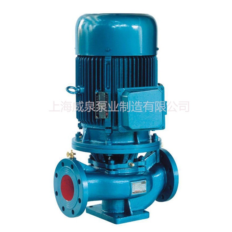ISG立式管道离心泵输送水供暖循环生活热水输送耐高温管道增压泵