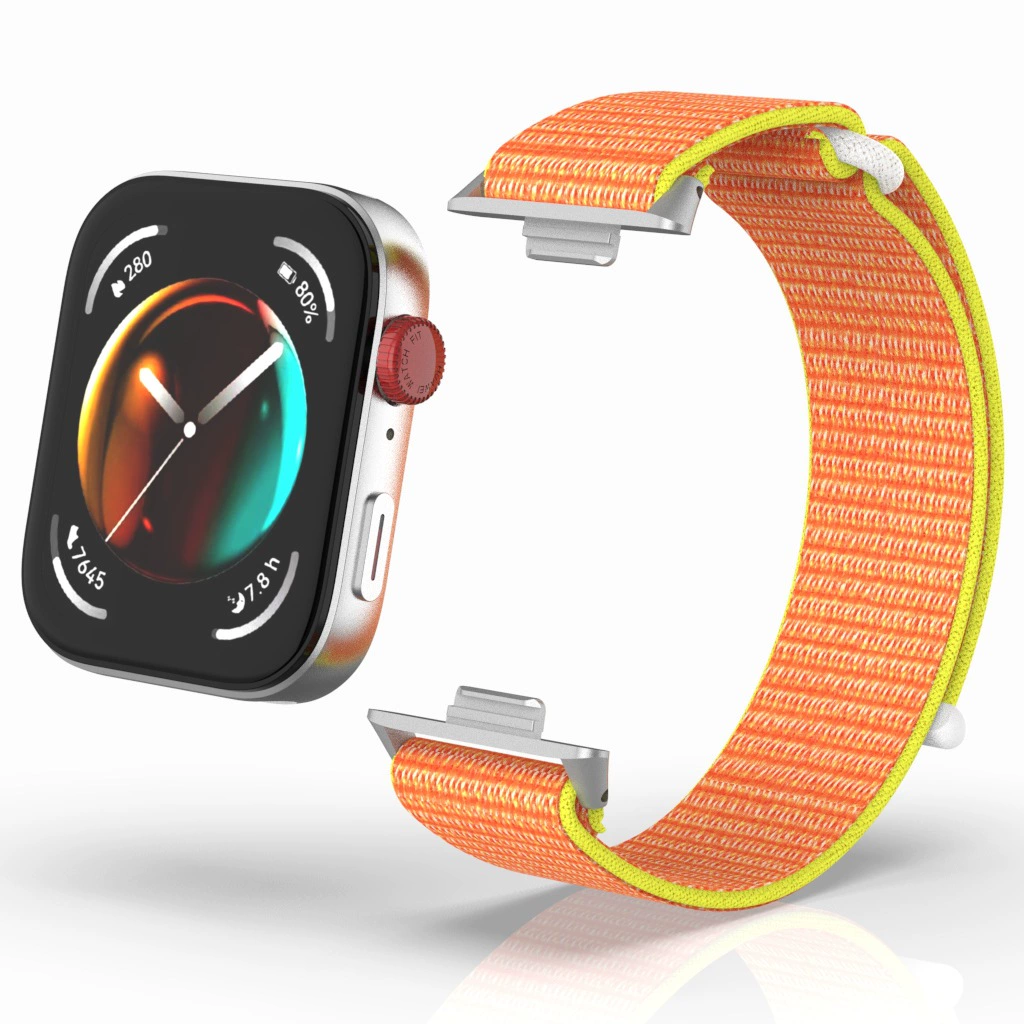 Совместим с браслетом Huawei Watch Fit4 ремешок HUAWEI fit4pro универсальный ремешок из нейлона двух секций для fit3