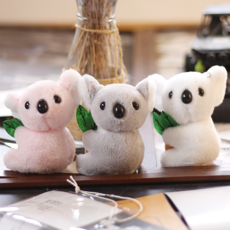 网红可爱萌小考拉挂件毛绒玩具公仔树袋熊布娃娃背包包挂饰钥匙扣