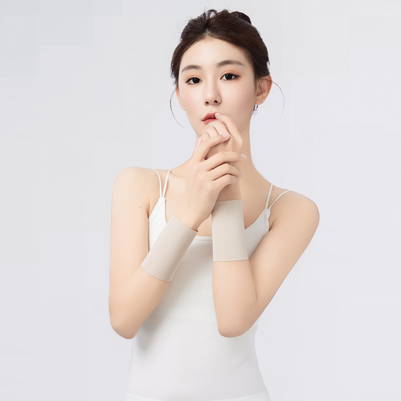 夏季纯棉防晒护腕短中长款男女护腕套遮疤痕纹身运动高弹薄款腕套
