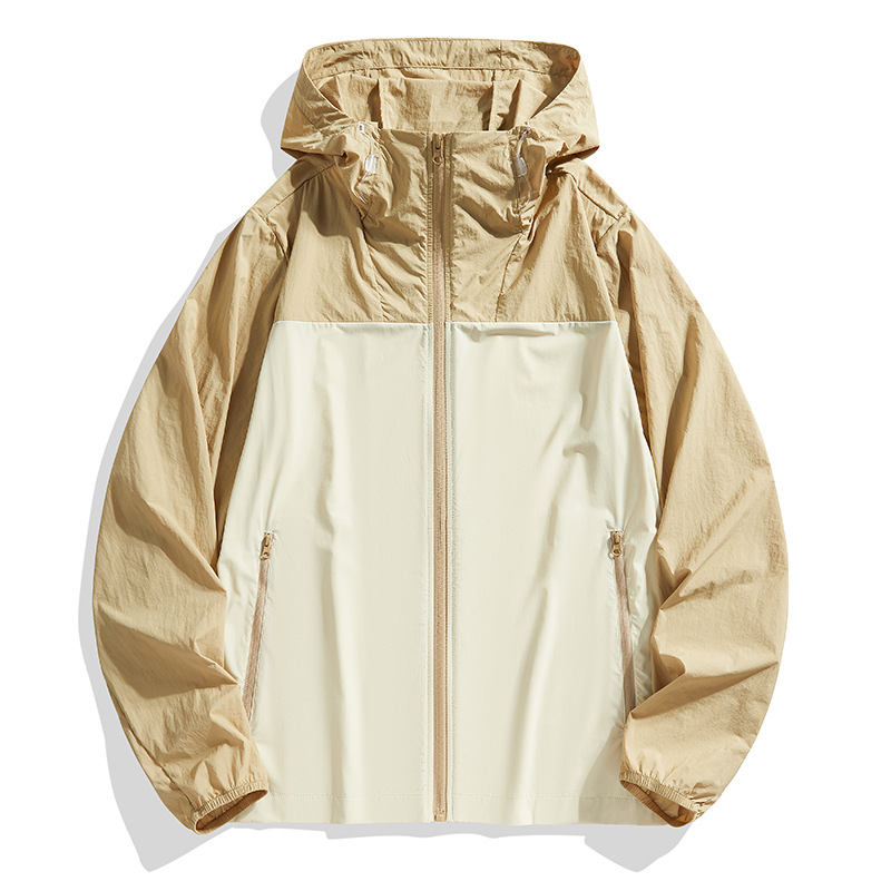 UPF50 ropa de protección solar de seda de hielo al aire libre protección UV para mujer, protección solar ligera y transpirable, ropa de protección solar, ropa de protección solar para hombres