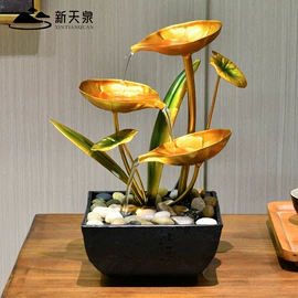 流水摆件;招财摆件;树脂工艺品