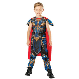 Thor 4 Love and Thunder Boys New Superhero Cosplay Halloween Cross-Dressing Costume Separates