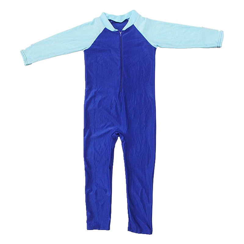 Traje de baño conservador de comercio exterior traje de baño de manga larga para niños traje de buceo traje de playa para niños y niñas