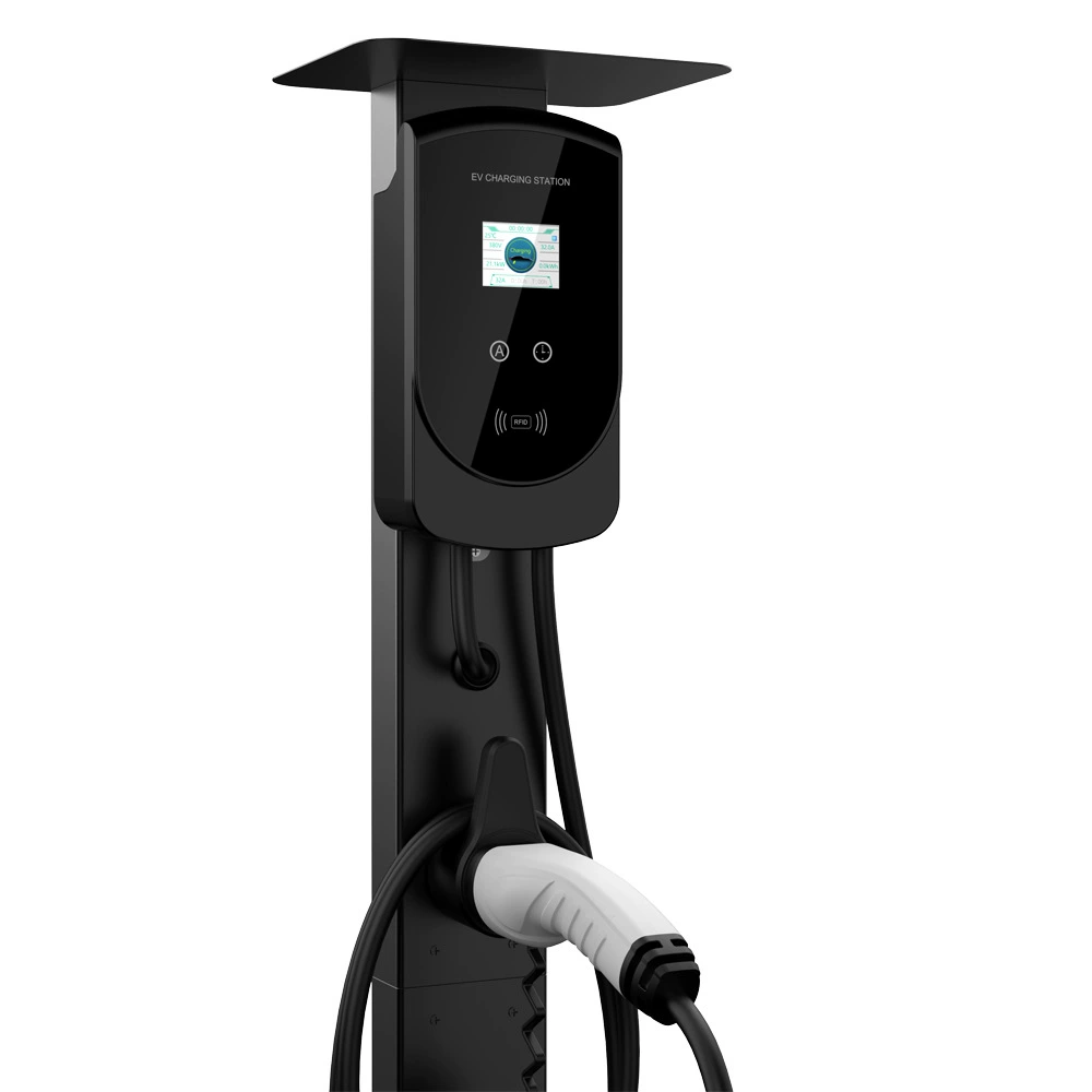 Новая энергия электромобиля зарядная станция для свайной колонны Smart Socket сообщество наружная опорная стойка