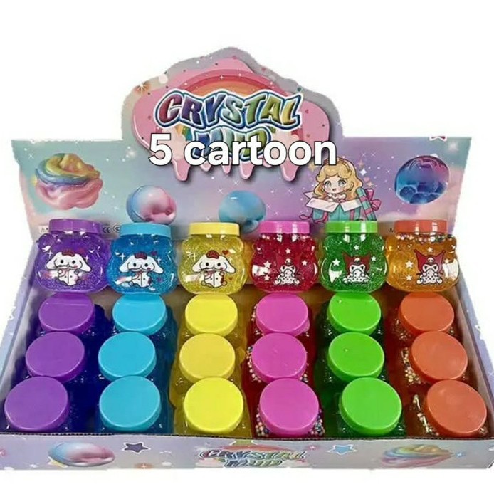 Pegamento espumoso de cristal, pegamento M, juguete educativo, slime seguro, no tóxico, no pegajoso, arcilla de colores de Amazon, no pegajosa.