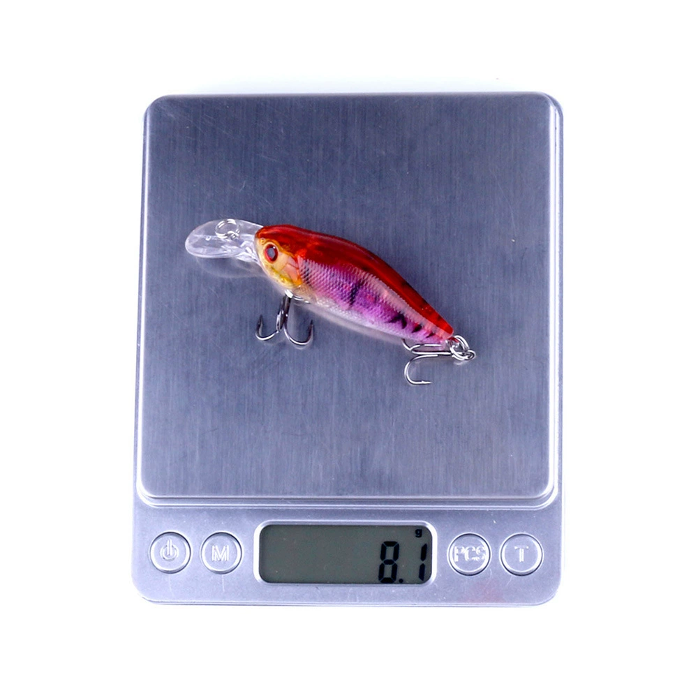 HENGJIA/亨嘉 Bionic lure bait 8g with beads floating in water, rock fat man fishing hard bait wholesale