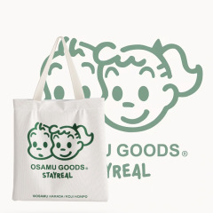 原田治日本漫画かわいいショルダーバッグ学生大容量ジッパートートバッグキャンバスバッグカジュアル