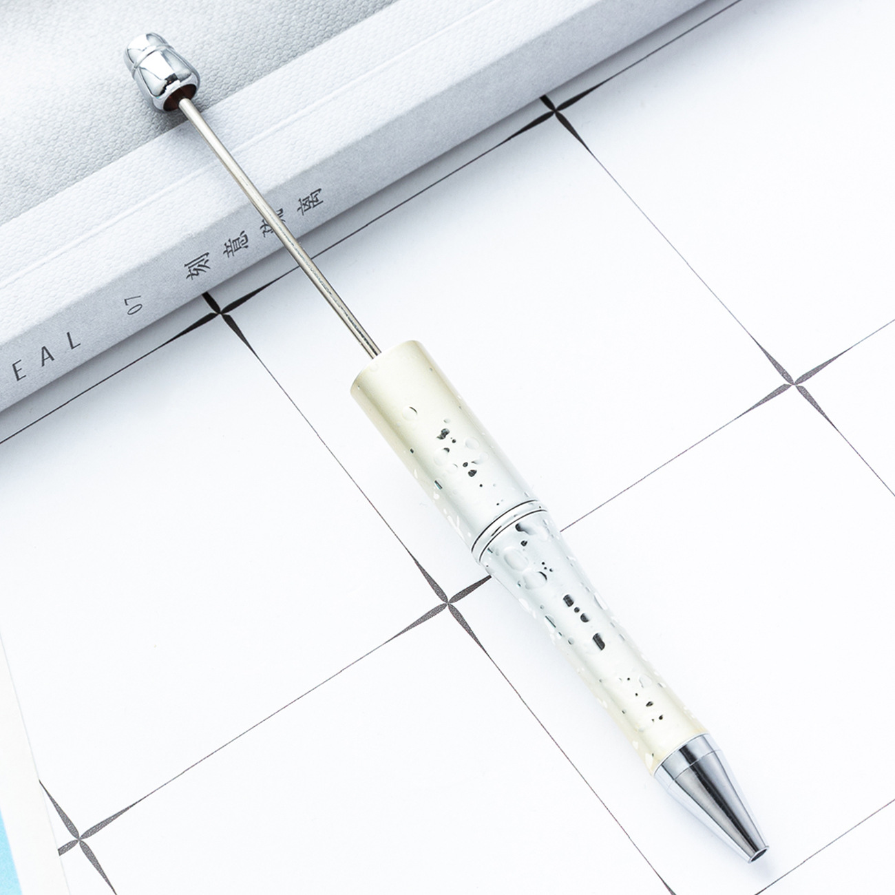 Diy Star Bead Pen creativo galvanizado UV Bead Pen estrella sequin gradiente Bead Pen al por mayor