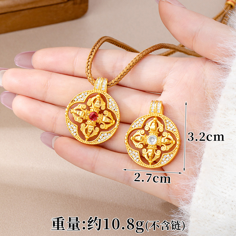 Colgante vajra D3071 (cadena no incluida)
